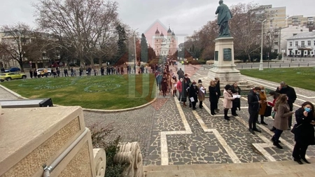Momentul zilei, la Iaşi! Rând uriaş pentru a asista la spectacolul 