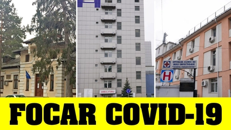 Noi focare Covid-19 la Iași! În 3 spitale și un centru DGASPC au fost depistate mai multe persoane infectate