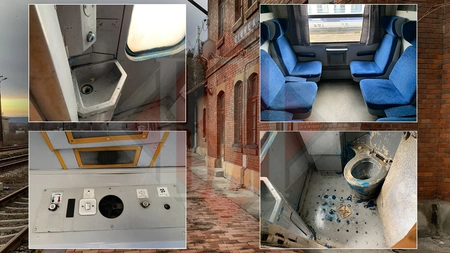 Ieșenii pot călători de la Iași la Ciurea în doar 13 minute, cu trenul metropolitan. Condițiile însă lasă de dorit, mai ales când vine vorba despre grupul sanitar din vagoane