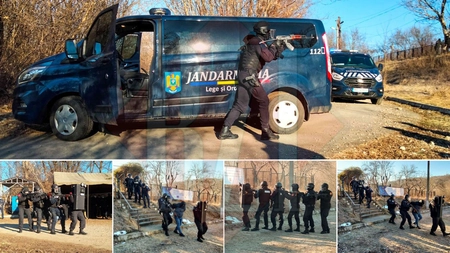 Simulare de atac terorist în Iași! Zeci de jandarmi au participat la exercițiu- GALERIE FOTO, VIDEO