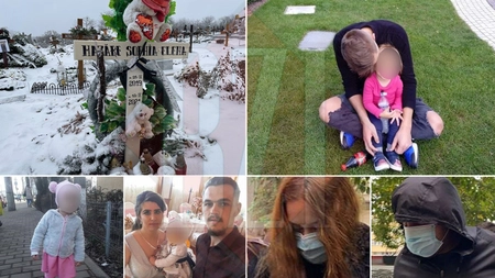 Imagini cutremurătoare de la mormântul Sophiei, fetița chinuită de propria mamă la Iași! Îngeri și jucării de pluș veghează micuța - FOTO
