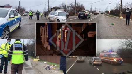 Accident rutier mortal, în Iași! Șoferul, care a fugit de la locul impactului, a fost pedepsit - FOTO / VIDEO