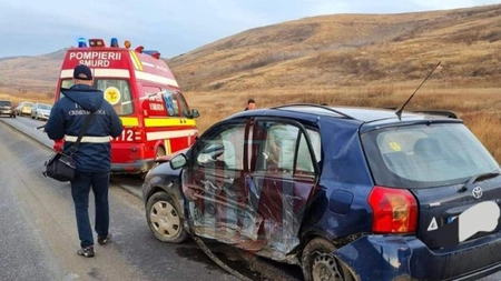 Accident rutier în comuna Gropniţa. Forţele de intervenţie se deplasează la faţa locului - EXCLUSIV, UPDATE