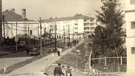 Imagini de colecţie dintr-un oraş aflat la doar câteva zeci de kilometri de Iaşi - FOTO