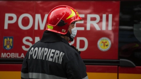Explozie la o fabrică de ciment din Voluntari. Praful de ciment s-a împrăștiat în aer și s-a așezat pe casele din împrejurimi
