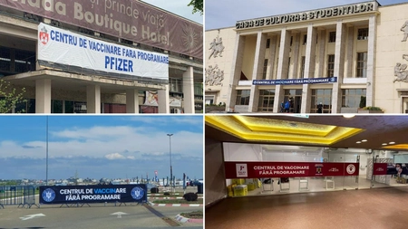 Doar 19 centre de vaccinare Covid-19 mai sunt deschise la Iași! Alte 28 au fost închise