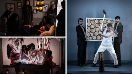 Piesa ”Orașul cu fete sărace”, în regia lui Radu Afrim, la Teatrul Național din Iași - FOTO