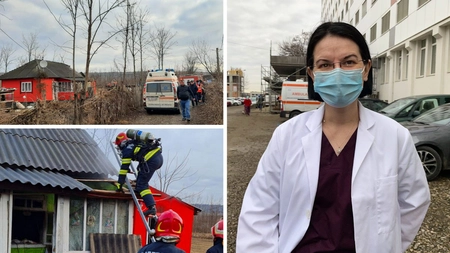 Doctorul Sidonia Susanu, declarații despre starea celor două fetițe arse în incendiul de la Trifești Iași: ”Sunt într-o stare critică”