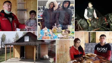 Vă amintiți de Sergiu, tăticul călăreț de la Iași? După ce a vândut casa cumpărată din donații și s-a mutat iar în ghetou, s-a apucat de afaceri: ”Vinde de prin gunoaie”