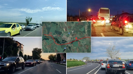 Centură ocolitoare de 4 kilometri la Podu Iloaiei! Pe unde vor circula șoferii ca să evite coșmarul de pe drumul european- FOTO