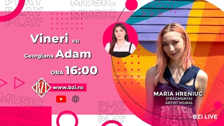 LIVE VIDEO - Arta care aduce la viață zidurile din Iași! Maria Hreniuc, artist mural, detaliază pentru BZI LIVE despre rolul picturilor murale în societate - FOTO