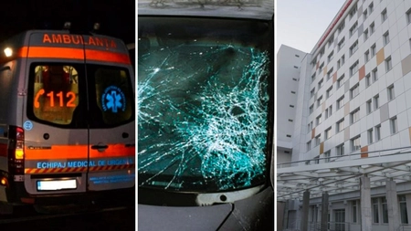 A urcat băut la volan și a comis un accident rutier cu victime. Un minor din Iași a ajuns la spital în urma impactului