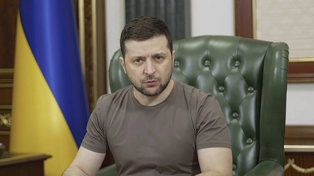 Interviu cu Volodimir Zelenski, interzis în Rusia