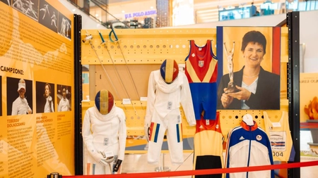 O panoramă emoționantă a participării României la Jocurile Olimpice, prezentată într-o expoziție inedită, la Iulius Town