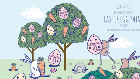 Ateliere de Easter Egg Paint pentru copii, la Iulius Mall Cluj
