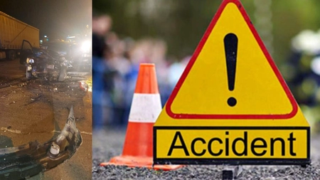 Accident rutier în Vaslui. O tânără a intrat într-un TIR parcat şi a rămas încarcerată - VIDEO