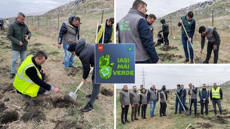 Un Iași mai verde: „Facem fapte bune pentru mediu”