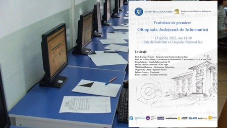 Festivitatea de decernare a premiilor obținute la Olimpiada de Informatică