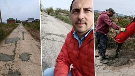 Locuitorii din Bârnova au rămas muți de uimire! Un consilier local și-a transformat remunerația în beton pentru cetățeni – GALERIE FOTO