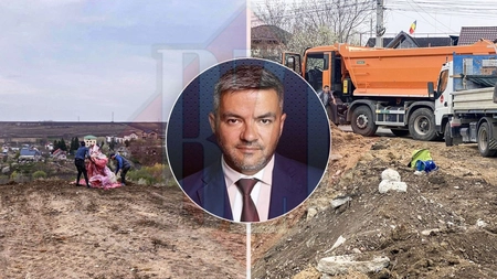 Scandal de proporții la Breazu! Localnicii, îngropați cu tot cu case sub maldăre de pământ, deșeuri toxice și moloz de la construcții - GALERIE FOTO