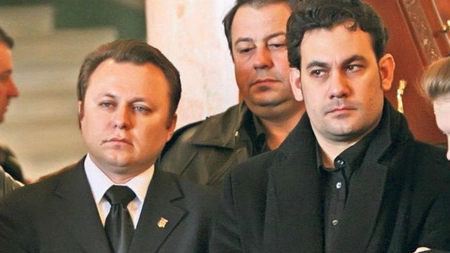 Frații Dragoș și Ionuț Dolănescu nu s-au împăcat nici acum. 