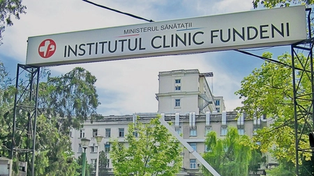 Incendiu la Institutul Fundeni din Bucureşti. Un cadru medical a suferit arsuri