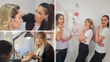 Ele sunt fondatoarele singurului salon de acest fel din comuna Țibănești! La ușa acestor frumoase ieșence se face coadă în fiecare zi