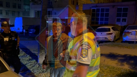 Mai multe echipaje de poliție au blocat un șofer în trafic. Pasagerul din dreapta: “Am băut coniac” - EXCLUSIV, FOTO, VIDEO