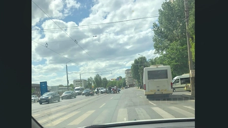 Accident rutier cu victimă între un autoturism și o motocicletă în Moara de Foc - EXCLUSIV