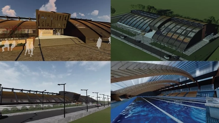 Pas important pentru realizarea celei mai mari şi selecte baze sportive din Iaşi - GALERIE FOTO, VIDEO