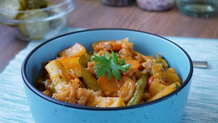 Mâncare de conopidă de post. Cum să prepari o rețetă delicioasă și rapidă