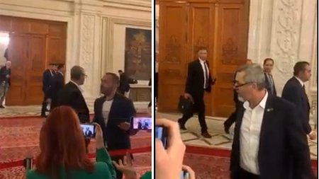 Scandal în Parlament după ce un deputat AUR l-a amenințat cu bătaia pe un deputat PSD - VIDEO