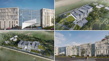 Primele imagini cu cea mai mare investiție de la marginea Iașului! Cum arată proiectul medical de 300 milioane euro de la Miroslava – GALERIE FOTO