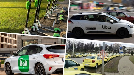 Cel mai bun raport calitate-preț pentru transportul privat din Iași! Ce preferă ieșenii: trotinete, firme de taxi sau ridesharing?