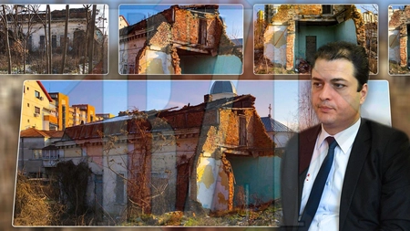 Golăneala afaceristului Cristian Stanciu continuă! Bătaie de joc și plângere penală, pentru distrugerea unui monument istoric din centrul municipiului Iași – FOTO