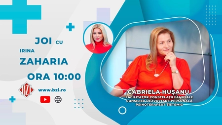 LIVE VIDEO - Gabriela Hușanu, facilitator în constelații familiale și consilier în dezvoltare personală, discută la BZI LIVE despre vacanța copiilor și programul făcut de părinți - FOTO