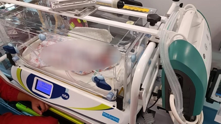 Gemene de o lună infectate cu Covid-19 din Fălticeni transferate la Spitalul 