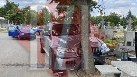 Accident rutier cu trei victime în municipiul Iași. Intervin mai multe echipaje - EXCLUSIV, GALERIE FOTO, VIDEO, UPDATE