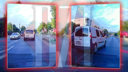 Șoferii ieșeni, îngroziți de manevrele periculoase ale unui „meltean” din trafic! Inconștiența lui putea duce la o tragedie – VIDEO