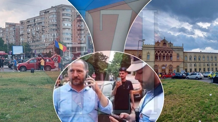 Participarea la protestul împotriva creșterii prețului la carburanți l-a costat scump! Un taximetrist a rămas fără permis și nu are cu ce să-și întrețină familia!
