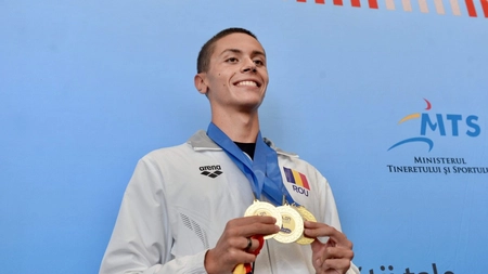 David Popovici concurează în România, la Europenele de înot: probele în care va participa campionul mondial