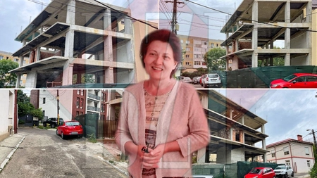 Casă cât un bloc, în centrul Iașului, construită ilegal! Balcoanele unei învățătoare nu au putut fi măsurate de inspectori – FOTO
