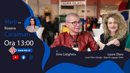LIVE VIDEO - Pasiunea pentru modă le-a unit și vorbesc la BZI LIVE despre altfel de bijuterii iubite de femei: pantofi și genți. Dr. Irina Cațighera și designerul Laura Olaru împărtășesc din cunoștințele lor