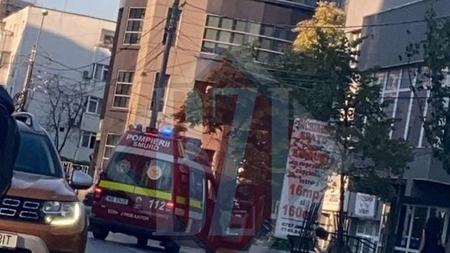 Accident rutier pe strada Sf. Lazăr din municipiul Iași - EXCLUSIV