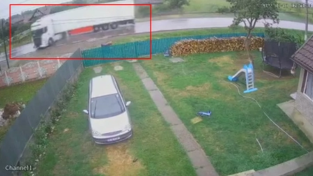Iată momentul de dinaintea producerii accidentului rutier mortal de la Cristești - VIDEO