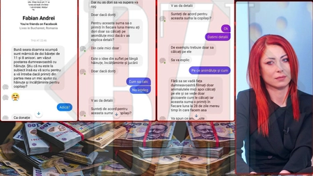 Obsedat sexual pe rețelele de socializare! Plătește pentru poze cu copii și femei frumoase care ucid animale. Fantezia lui: tocurile cui