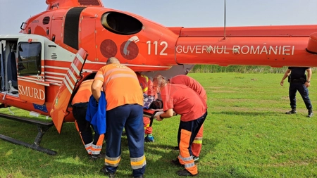 Copil în vârstă de 4 ani, implicat într-un accident rutier la Vaslui, în stare gravă la Iași