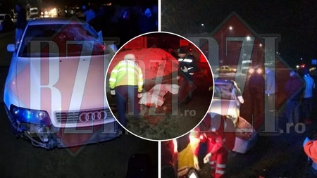 David Constantin Motaș fiul consilierei pe problemele rromilor, Elena Motaș, a zdrobit un om intr-un accident rutier mortal - GALERIE FOTO