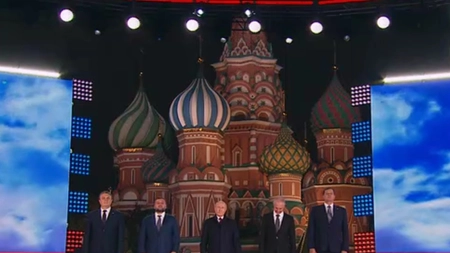 Vladimir Putin, în lacrimi în Piața Roșie: „Bine ați venit acasă! Victoria va fi a noastră!