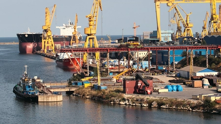 Explozie pe Șantierul Naval Orșova, la o navă aflată în reparații